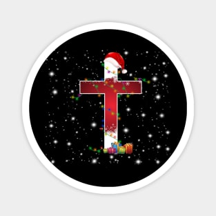 The Cross Christmas Day Costume Gift Magnet